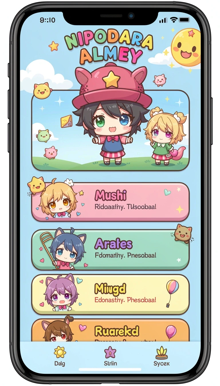 Beragam pilihan permainan menarik dalam aplikasi Download idrok APK untuk Android.